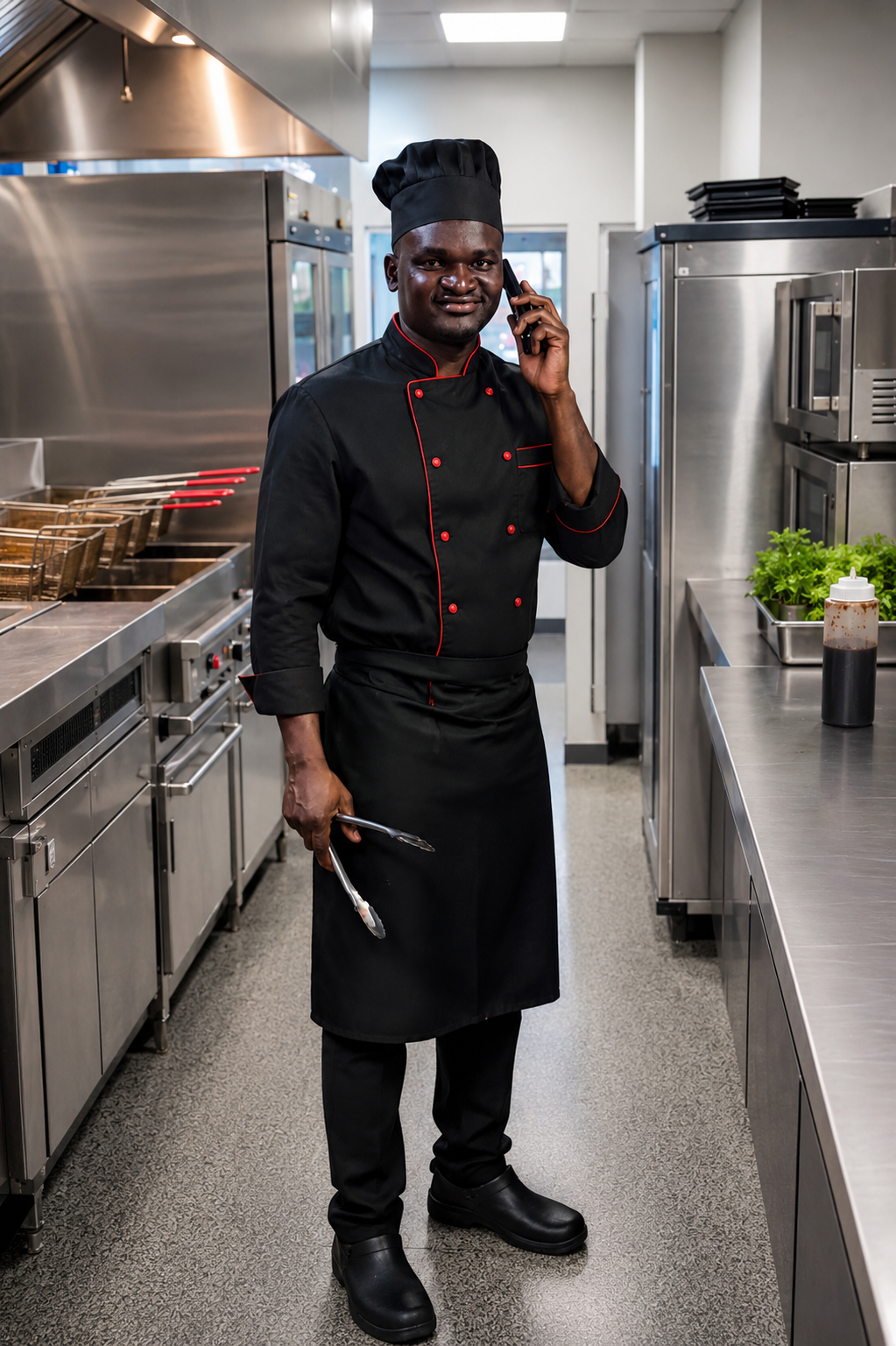 Chef at Ferguson BBQ Yard